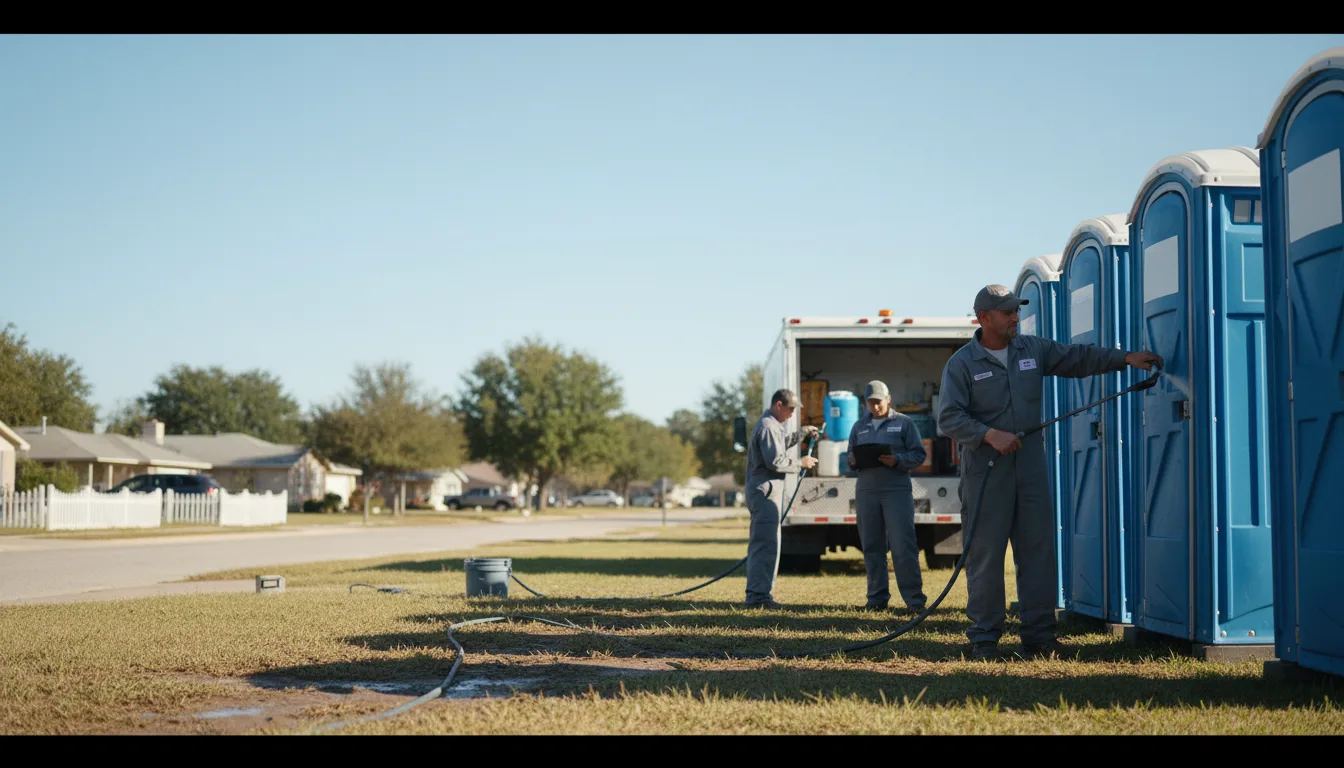 Long-Term Portable Toilet Rental in Bay Minette, AL near me